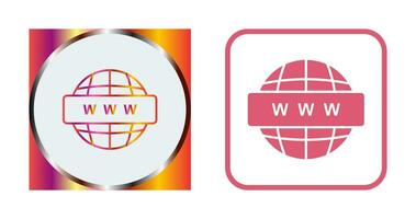 World Wide Web Vector Icon