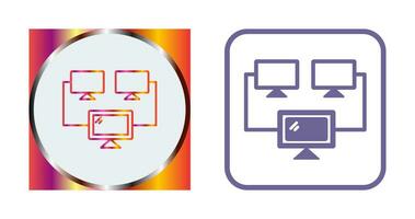 Connected Systems Vector Icon