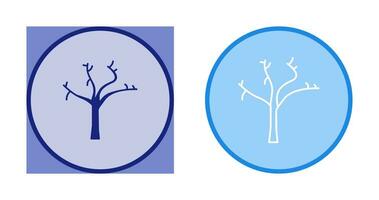 Tree with no Leaves Vector Icon