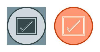 Checkbox Vector Icon