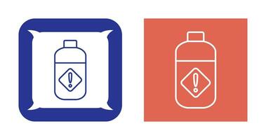 Pesticide Bottle Vector Icon