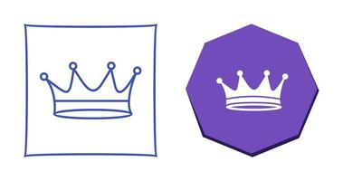 King Crown Vector Icon