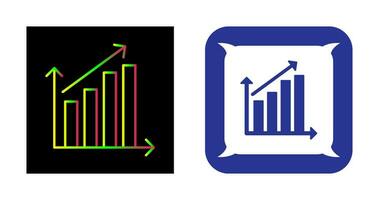 Rising Statistics Vector Icon