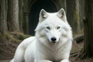 Wolf. AI Generative Pro Photo