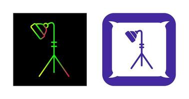 Unique Light Stand Vector Icon