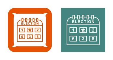 Election Day Vector Icon