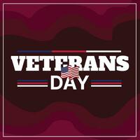 Vector Veterans Day Concept Background Design