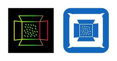 icono de vector de luces únicas