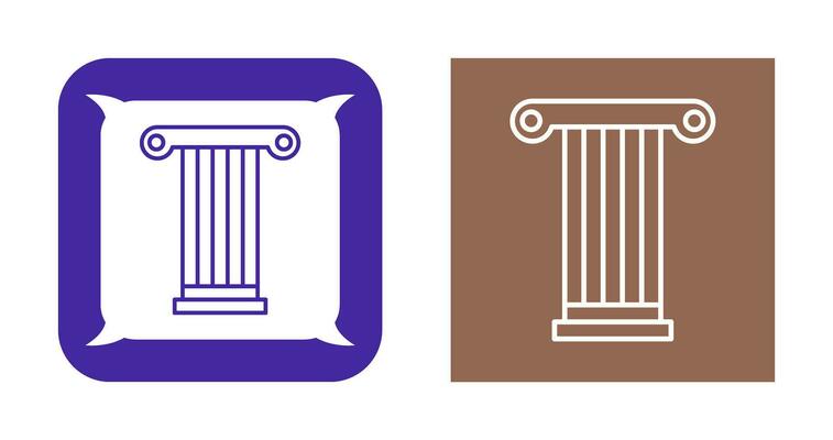 Pillar Vector Icon