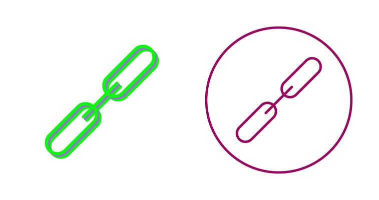 Link Building Vector Icon