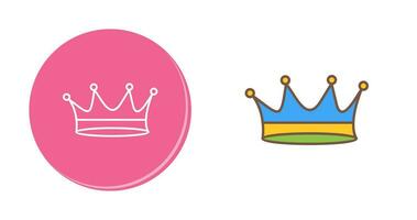 King Crown Vector Icon