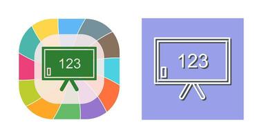 Unique Classroom Board Vector Icon