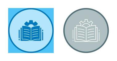 Open Book Vector Icon