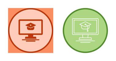 Online Course Vector Icon