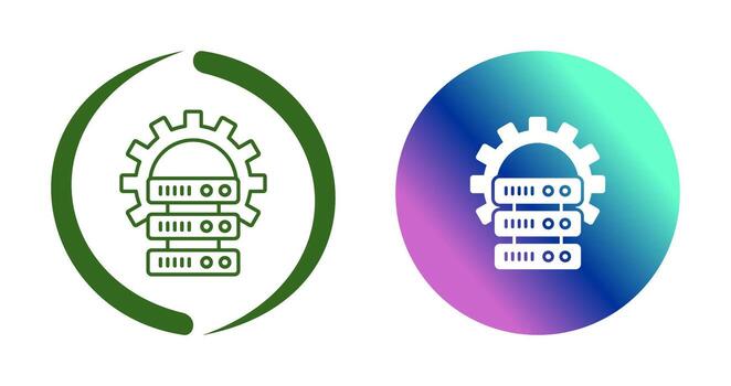 icono de vector de servidor