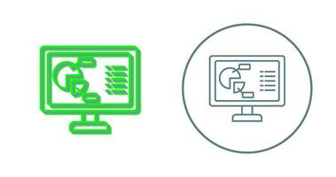 Pie Chart Vector Icon