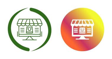 Online Shopping Vector Icon