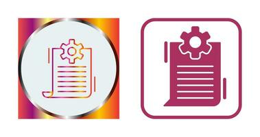 Content Management Vector Icon