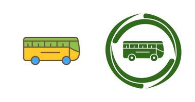 icono de vector de bus