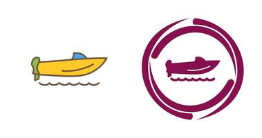 Speed Boat Vector Icon