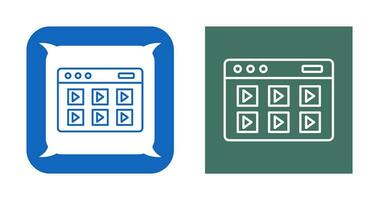 Online Course Vector Icon