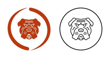 Bulldog Vector Icon