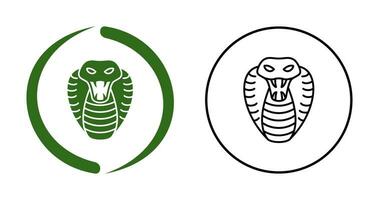 icono de vector de serpiente