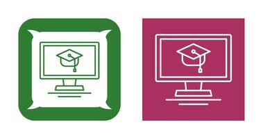 Online Course Vector Icon