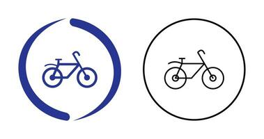 icono de vector de bicicleta