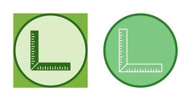 square Ruler Vector Icon