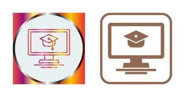 Online Course Vector Icon