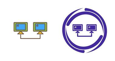 Connected Systems Vector Icon