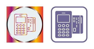 Card Machine Vector Icon
