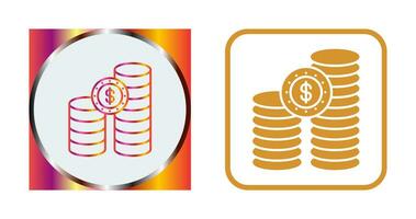 Coins Vector Icon