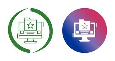 Favourite Folder Vector Icon