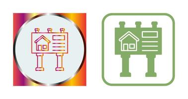 Billboard Vector Icon