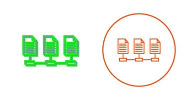 Network Files Vector Icon