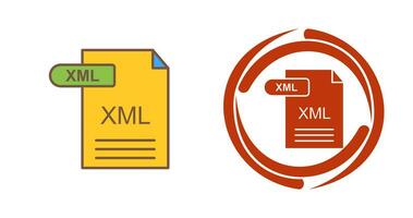 XML Vector Icon