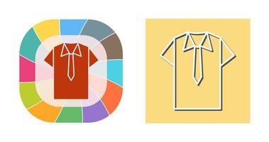 Shirt and Tie Vector Icon