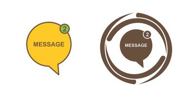 Message Bubbles Vector Icon