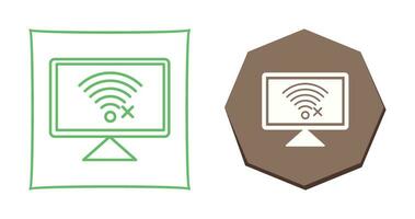 Disconnected Network Vector Icon