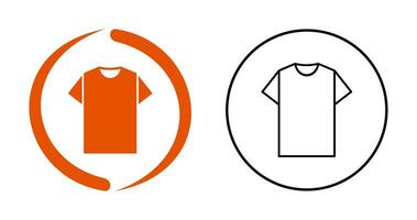 Plain T Shirt Vector Icon