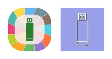 USB Drive Vector Icon