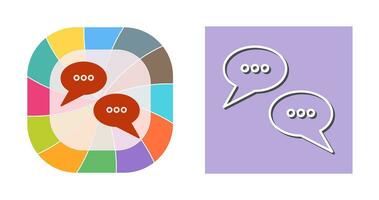 Conversation Bubbles Vector Icon