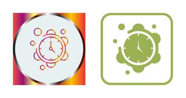 icono de vector de reloj