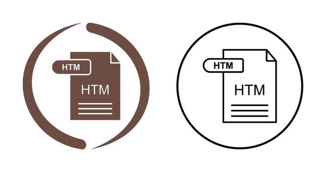 HTM Vector Icon