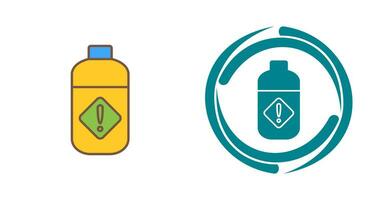 Pesticide Bottle Vector Icon