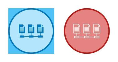 Network Files Vector Icon