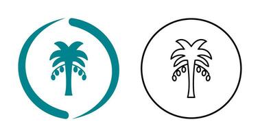 Coconut trees Vector Icon