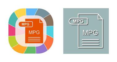 MPG Vector Icon